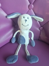Doudou Chien Bleu Sucre D Orge