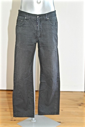 Pantalon coton gris serge - en,