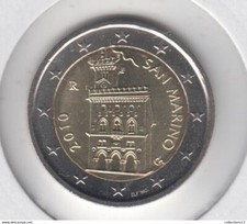 Saint Marin - 2 euros 2010 - palais du gouvernement