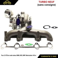 Turbo Moteur BMM 2.0 TDI pour A3 ALTEA LEON TOLEDO III GOLF V TOURAN 2.0 TDI