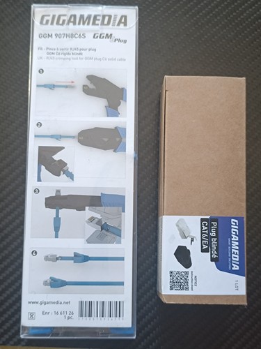 Lot pince rj45 gigamedia - gigamedia, ggm