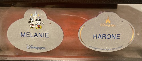 Disneyland paris nametag - paris, 2