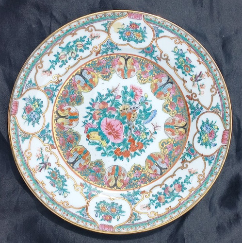 Assiette porcelaine chinoise