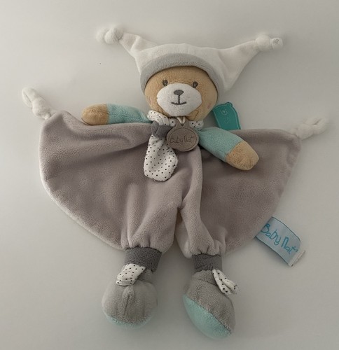 Doudou plat ours - ours, babynat