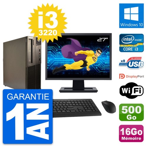 Lenovo m82 sff ecran - lenovo, 27"