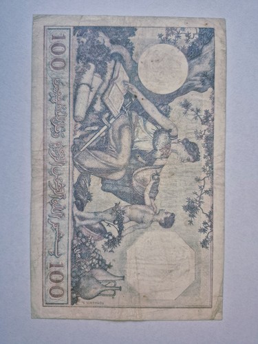 Billets franc algerie - billets,