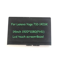 Écran tactile LCD Lenovo Yoga 710-14ISK 14,0" FHD + lunette 80TY0009US