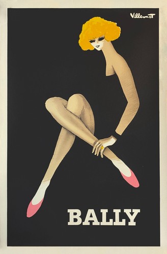 Affiche bally chaussures - affiche,