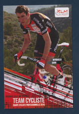 CYCLISME carte cycliste DAAN MYNGHEER équipe ROUBAIX LILLE METROPOLE 2016
