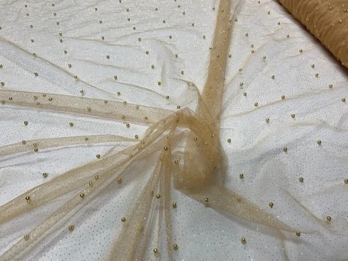 Tissu tulle paillette - tulle,