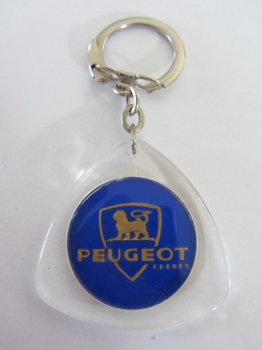 Porte clé plastique peugeot - clé, "peugeot