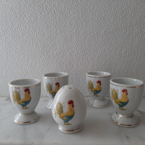 Coquetiers salière en - et,