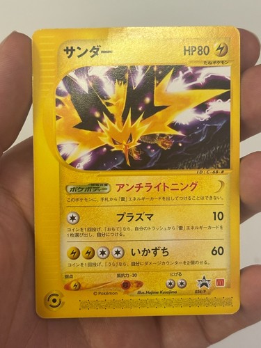 Pokemon japanese zapdos 024 - pokemon,