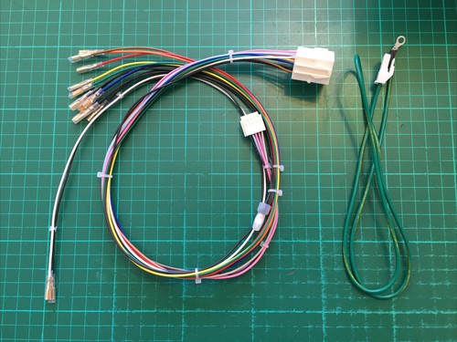 Cable control panel harness - panel,