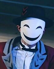 Masque Halloween D’un Visage Souriant Clown Horreur Effrayant Mascarade En Latex