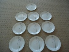 Set of 10 Corelle Shadow Iris