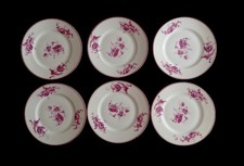 6 assiettes à dessert de La Maison Bernardaud, Porcelaine De Limoges Estampillée
