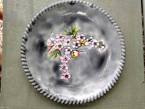 Assiette plate céramique - assiette,