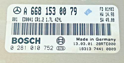 Calculateur moteur mercedes - moteur,