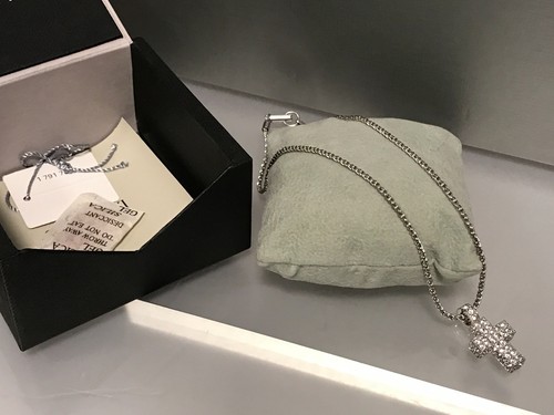 Collier chaîne swarovski - collier,