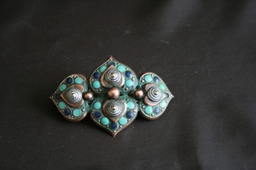 Barrette cheveux métal - cheveux, en