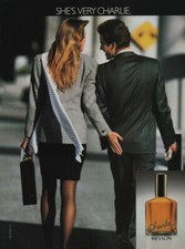 Publicité papier Parfum. Perfume ad. REVLON Charlie 1987 USA