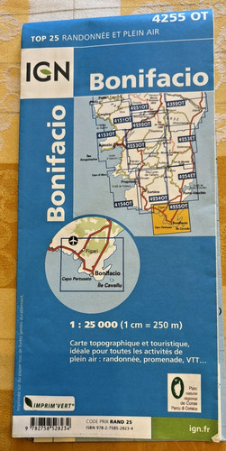 Carte ign bleue - , 4255