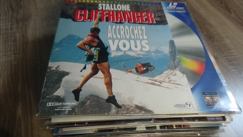 Cliffhanger laserdisc - cliffhanger,