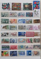 Collection De 39 Timbres Postes Anciens France Neuf Et Obl! Sous Album 