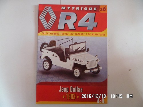 Magazine mythique renault - renault, 4