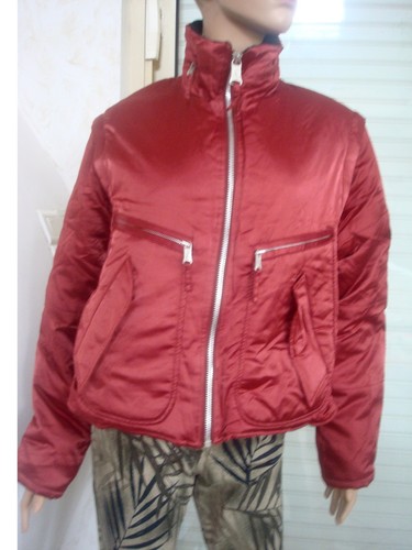 Veste blouson doudoune rouge - blouson,