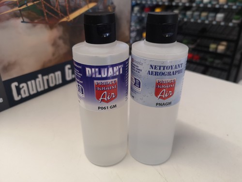 Nettoyant aerographe diluant - +,