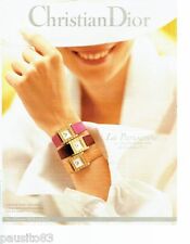 PUBLICITE ADVERTISING 116  1994  La Parisienne  montre par Christian Dior