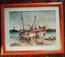 1996- AQUARELLE CLAUDE BLAEKE