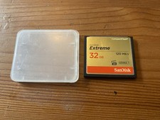 Carte Compact-Flash SanDisk Extreme® 32 GB 120Mbits/s