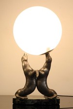 lampe art déco louis albert carvin (1875-1951)