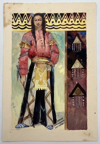 Gouache originale maquette - originale,