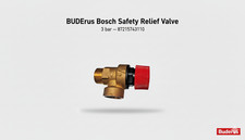 BUDERUS Bosch Safety Relief Valve 3 bar 87215743110