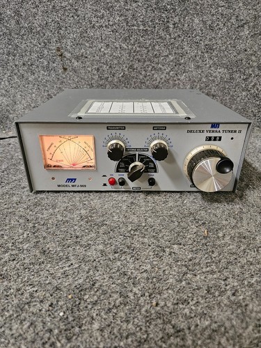 Mfj 969 deluxe versatuner - mfj-969, ii