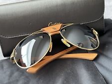 lunettes cartier santos dumont bois comme neuve