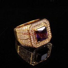 Naturel Gemme Améthyste Avec