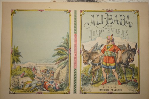 Litho couleur xix image - couleur,