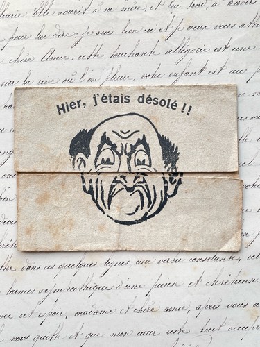 Ancien dépliant publicitaire