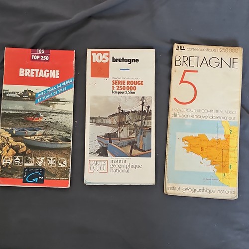 Ign lot cartes - 3, routières