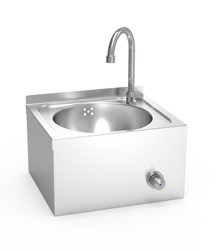 Lave mains mural - mural, inox