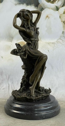 Statue bronze signée - statue,