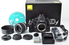 Nikon Df Noir + AF-S 50mm f1.8G Special Edition [Near MINT in Box] 16.2MP DSLR