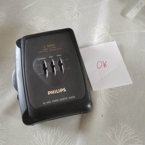 Baladeur cassette philips - cassette, aq