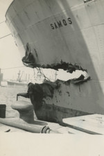 Greece, "Samos" Vintage silver print Tirage argentique  11x16  Circa 1956 