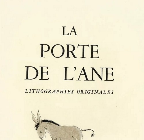 1940 porte de l - porte, l'âne